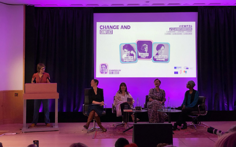 In the Green Room: Volunteering at the 2024 European Writers’ Festival