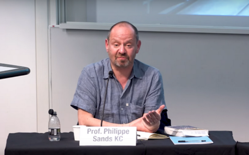 Philippe Sands on 38 Londres Street